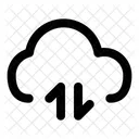 Cloud-Übertragung  Symbol