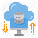 Cloud-Übertragung  Symbol