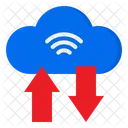 Cloud-Übertragung  Symbol