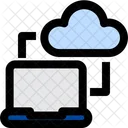 Cloud-Übertragung  Symbol