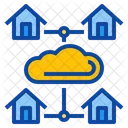 Cloud übertragen  Symbol