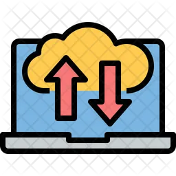 Cloud-Übertragung  Symbol