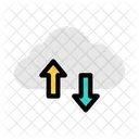 Cloud-Übertragung  Symbol