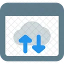 Cloud-Übertragung  Symbol