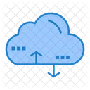 Cloud-Übertragung  Symbol