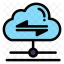 Cloud-Übertragung  Symbol