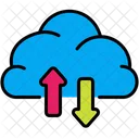 Cloud-Übertragung  Symbol