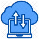 Cloud-Übertragung  Symbol