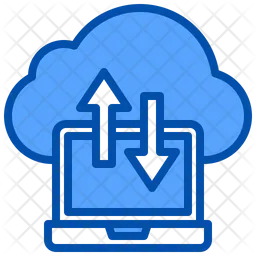 Cloud-Übertragung  Symbol