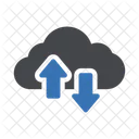 Cloud-Übertragung  Symbol