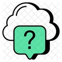 Cloud Unknown Chat Unknown Message Unknown Communication Icon