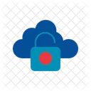 Cloud Unlock Cybersecurity Secure Access Icon