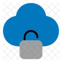 Cloud Unlock  Icon