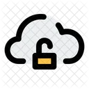 Cloud Unlock  Icon
