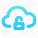 Cloud unlock  Icon