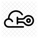 Cloud unlock  Icon
