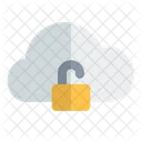 Cloud unlock  Icon