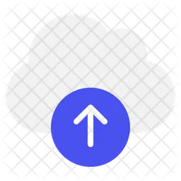 クラウドアップロード  アイコン