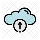 Cloud Upload Cloud Speicher Cloud Dienst Symbol