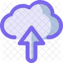 Cloud Network Upload Icon