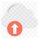 Cloud Upload Uploading Cloud Data Transmission Icon