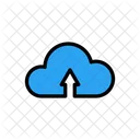 Cloud Upload Database Icon