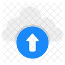 Hochladen in die Cloud  Symbol