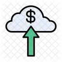 Upload Cloud Dollar Icon