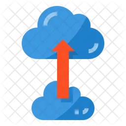 Cloud upload  Icon