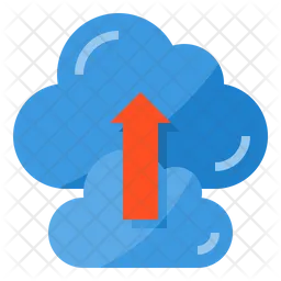 Cloud upload  Icon