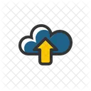 Upload Cloud Media Icon
