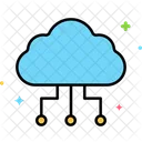 Hochladen in die Cloud  Symbol