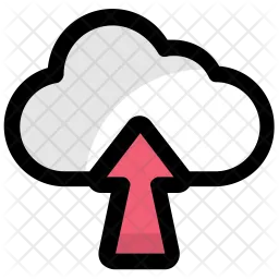 Cloud upload  Icon