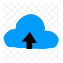 Hochladen in die Cloud  Symbol