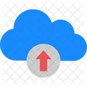 Hochladen in die Cloud  Symbol