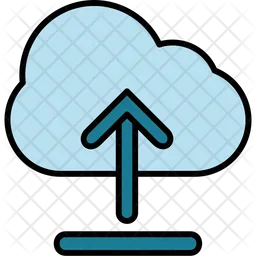 Cloud upload  Icon