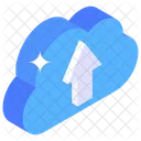 Cloud Upload Cloud Data Cloud Technology Icon