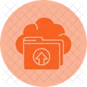 Cloud Upload Remote Working Cloud Computing Icon