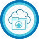 Cloud Upload Remote Working Cloud Computing Icon