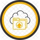 Cloud Upload Remote Working Cloud Computing Icon