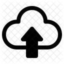 Cloud upload  Icon