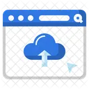 Cloud Upload Upload Browser Icon