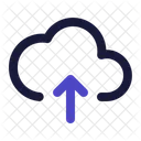 Cloud upload  Icon