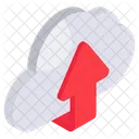 Cloud Upload Data Upload Cloud Technology Icon