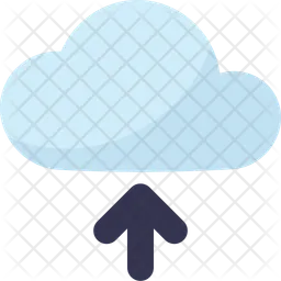 Cloud upload  Icon