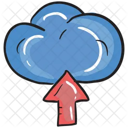 Cloud Uploading  Icon