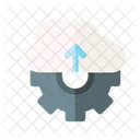 Cloud uploading  Icon