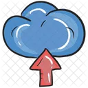 Cloud Uploading  Icon