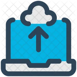 Cloud uploading  Icon