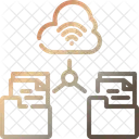 Cloud uploads  Icon